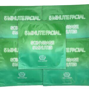 Tata Harper 5 Minute Facial Cleanser & Mask One-time Use 5 Sealed Sets 3ml NEW